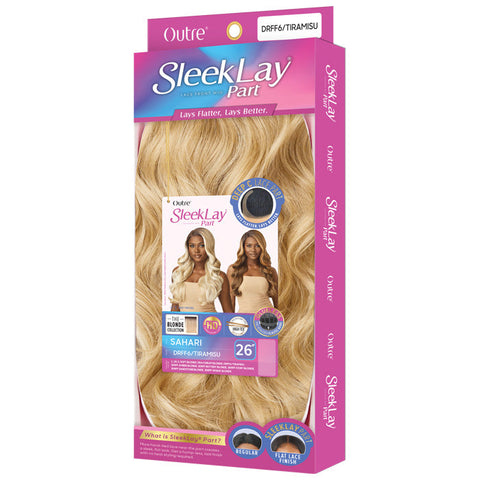 Outre Sleek Lay Glueless HD Lace Front Wig - SAHARI - Deep C-Part Lace