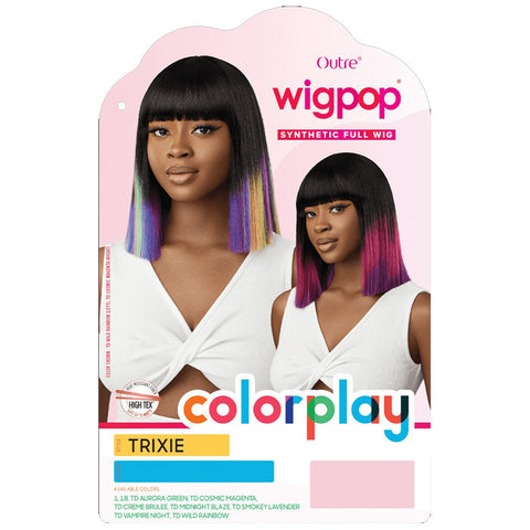 Outre Wigpop Colorplay Full Wig - TRIXIE