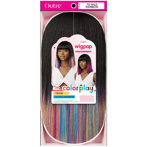 Outre Wigpop Colorplay Full Wig - TRIXIE