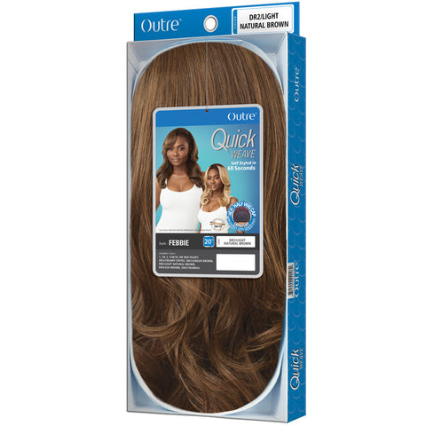 Outre Quick Weave Half Wig - FEBBIE