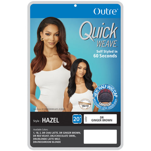 Outre Quick Weave Half Wig Cap - HAZEL