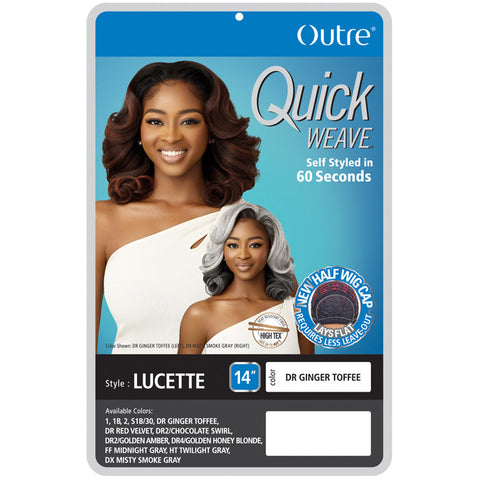 Outre Quick Weave Half Wig - LUCETTE