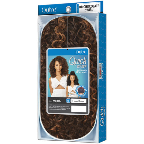 Outre Quick Weave Half Wig Cap - MISHA