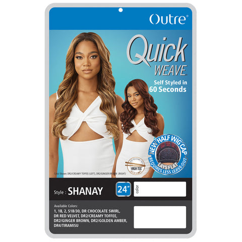 Outre Quick Weave Half Wig - SHANAY