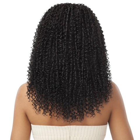 Outre 100% Human Hair Blend U Part Cap Leave Out Wig - PASSION COILS 20