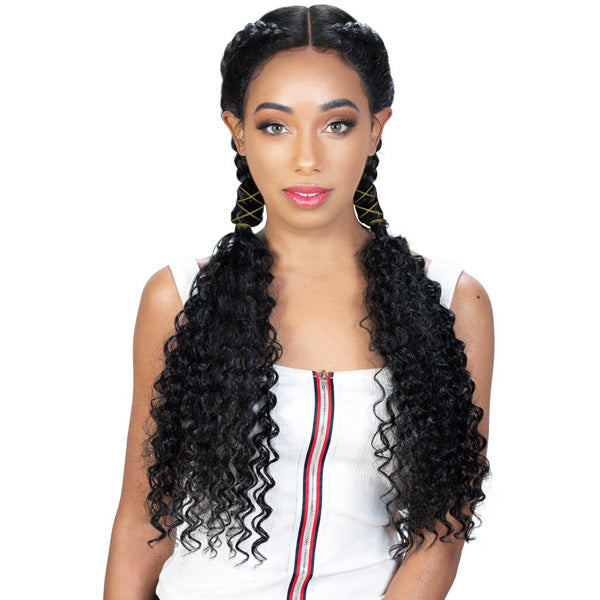 Zury Sis Synthetic Double Dutch Box Braid 360 Lace Wig - 360 DD LACE H RIMI