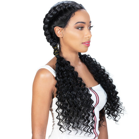 Zury Sis Synthetic Double Dutch Box Braid 360 Lace Wig - 360 DD LACE H RIMI