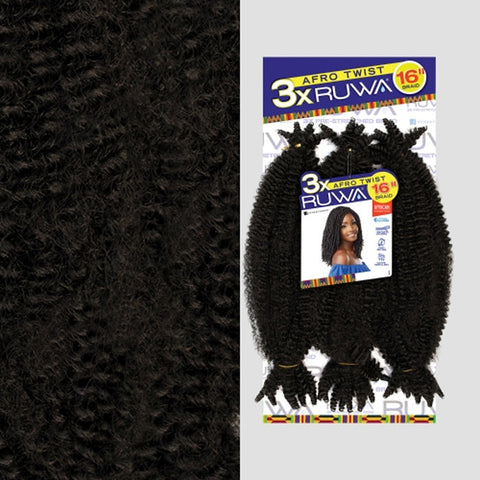 Sensationnel Ruwa Braid - 3X AFRO TWIST 16"