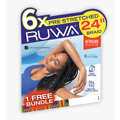 Sensationnel 6X Pre Stretched RUWA BRAID 24"