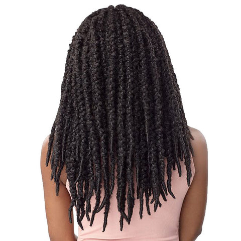 Sensationnel Lulutress Pre-Looped Crochet Braid - 2X WATER WAVE LOCS 18"