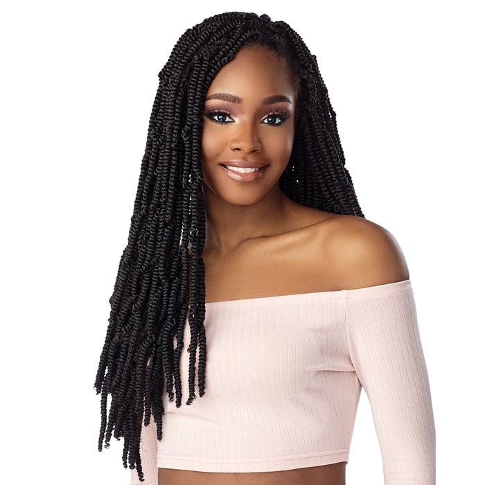 Sensationnel Lulutress Fully-Folded Pre-Stretched Braid - 3X AFRO TWIST 24"