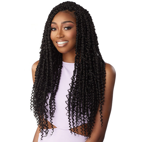 Sensationnel Lulutress Pre-Looped Crochet Braid - 3X BOHO PASSION TWIST 24"