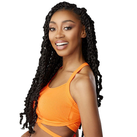 Sensationnel Lulutress Pre-Looped Crochet Braid - 3X FLUFFY PASSION TWIST 20