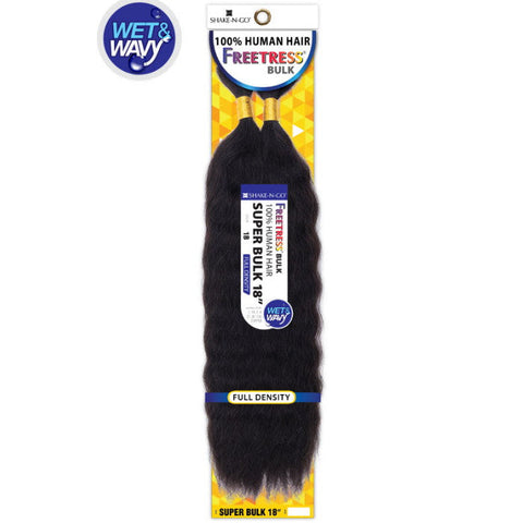 Freetress 100% Human Hair Braids - SUPER BULK 18"
