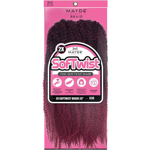 Mayde Beauty Softwist Braid - 2X SOFTWIST BRAID 20"
