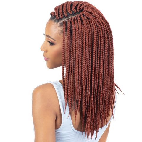 Freetress Pre-Looped Crochet Braids - 3X BOX BRAID 12"