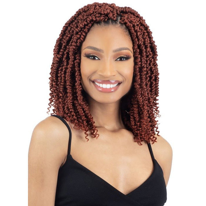 Freetress Pre-Looped Crochet Braids 1 Pack - 3X LARGE PASSION TWIST 9"10"11"