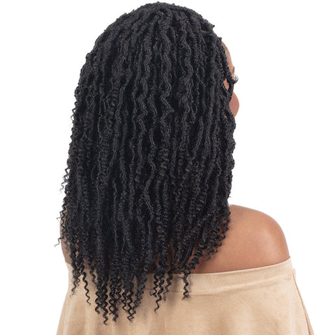 Freeetress Pre-Looped Crochet Braids - 3X POPPIN GORGEOUS LOC 12"