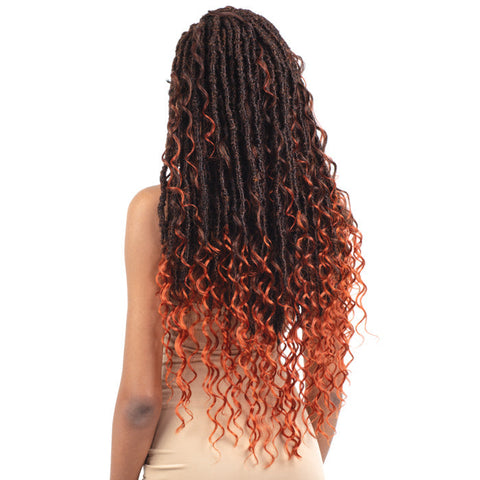 Freetress Braid Pre-Looped Crochet Braid - 3X REBEL BOHO MERMAID LOC 24