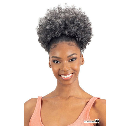 Shake-N-Go Drawstring Ponytail - AFRO PUFF LARGE
