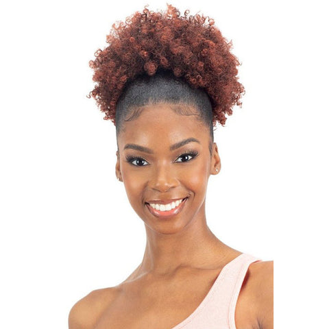 Shake-N-Go Drawstring Ponytail - AFRO PUFF MEDIUM