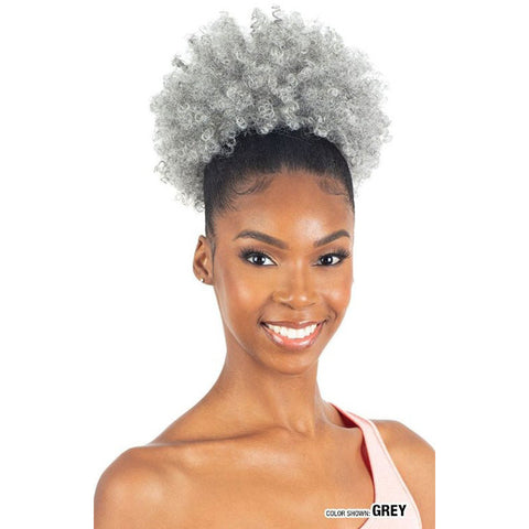 Shake-N-Go Drawstring Ponytail - AFRO PUFF MEDIUM