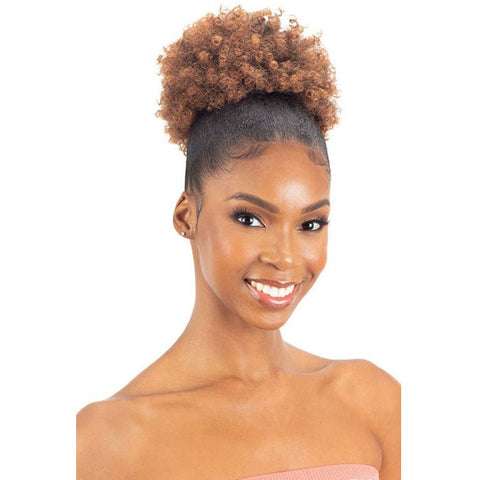 Shake-N-Go Drawstring Ponytail - AFRO PUFF SMALL