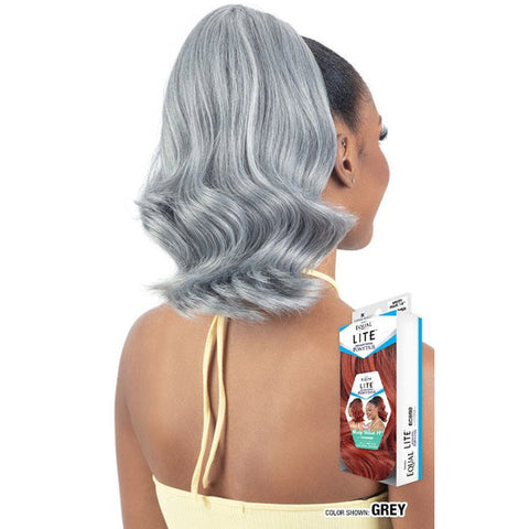 Shake N Go Equal Lite Drawstring Ponytail - MISTY WAVE 14"