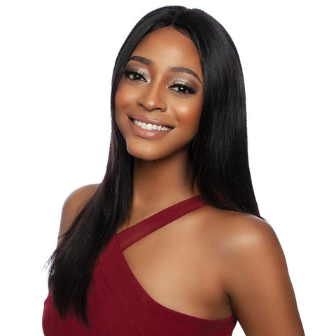 Mane Concept 100% Unprocessed Human Hair HD Lace Front Wig - 11A STRAIGHT 20