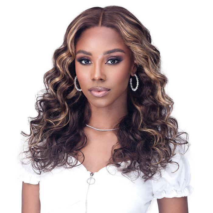 Laude & Co 100% Unprocessed Human Hair 4x4 HD Lace Front Wig - UGHL203 SCARLETT