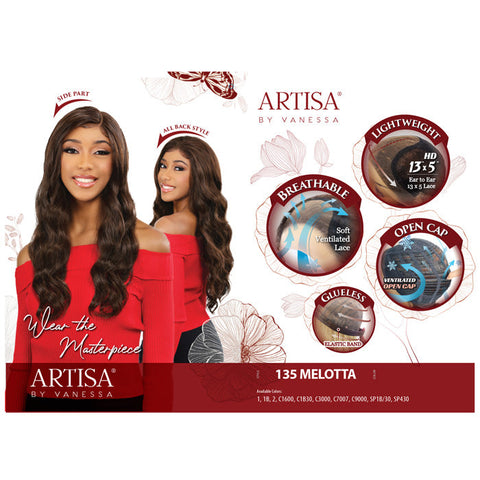 Vanessa Artisa Glueless 13x5 HD Lace Front Wig - 135 MELOTTA