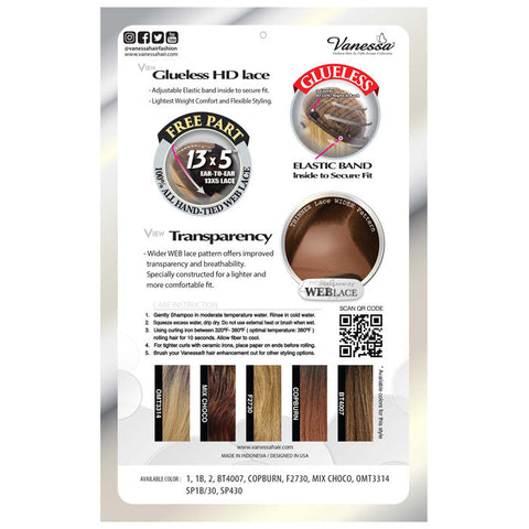 Vanessa View Glueless 13x5 HD Lace Front Wig -  VIEW 135 COSOLA