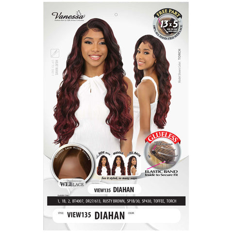 Vanessa View Glueless 13x5 HD Lace Front Wig -  VIEW 135 DIAHAN