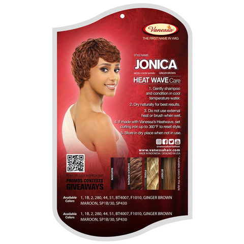 Vanessa Fashion Full Wig - JONICA