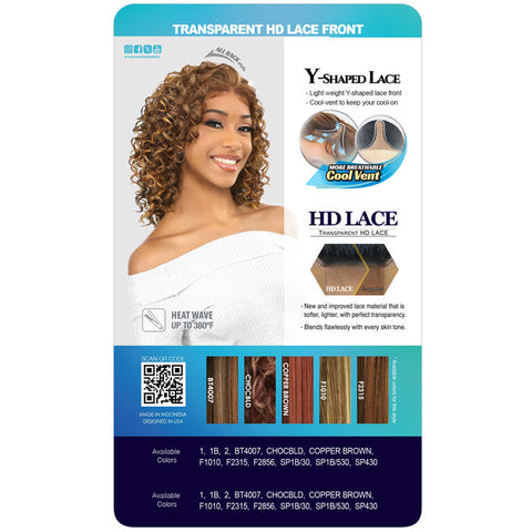 Vanessa Tops Y-Part HD Lace Front Wig - AMANDA