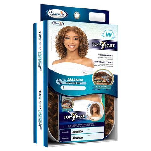 Vanessa Tops Y-Part HD Lace Front Wig - AMANDA