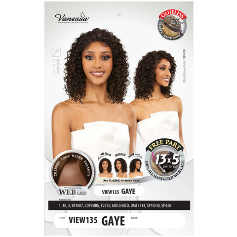 Vanessa View 135 Glueless 13x5 HD Lace Front Wig - VIEW 135 GAYE