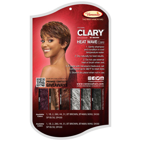 Vanessa Fashion Full Wig - CLARY