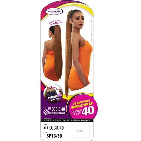 Vanessa Drawstring With Bundle Wrap Express Curl Ponytail - STB COGIC 40