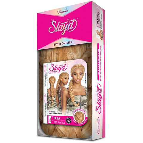 Vanessa Slayd Dual Texture Braid Lace Front Wig - ELSA