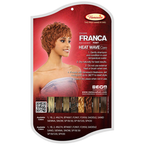 Vanessa Fashion Full Wig - FRANCA