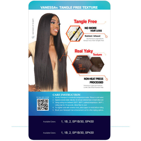 Vanessa Top Deep Middle Part HD Lace Front Wig - GENU