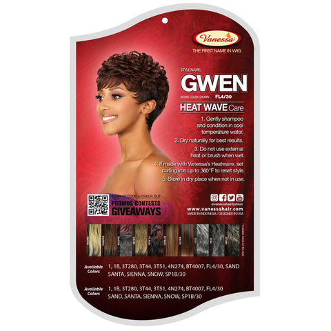 Vanessa Fashion Full Wig - GWEN