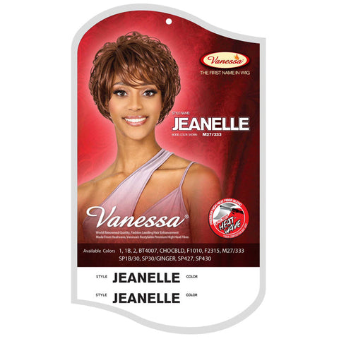 Vanessa Fashion Full Wig - JEANELLE