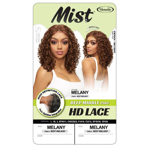 Vanessa Mist Synthetic Hair HD Lace Front Wig - MELANY