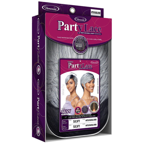 Vanessa Party Lace HD Lace J Part Full Wig - MELT SILVY