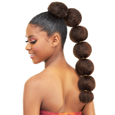 Vanessa Express Curl Hair Drawstring Bundle Wrap Ponytail - STB POM