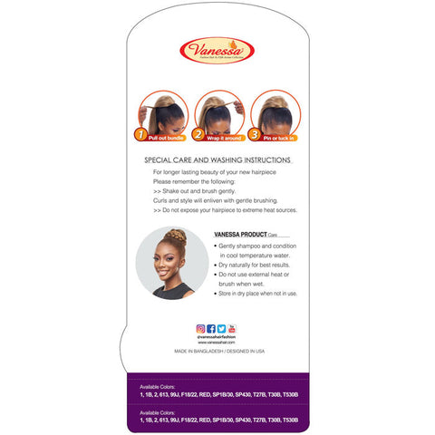 Vanessa Braiding Touch Clip In Wrap Ponytail - STB WHIP 40
