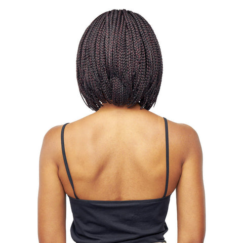 Vanessa Designer Lace Braided Swissilk Lace Front Wig - TB BOXY 14