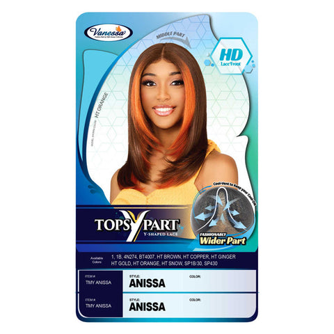 Vanessa Tops Y-Part HD Lace Wig - ANISSA